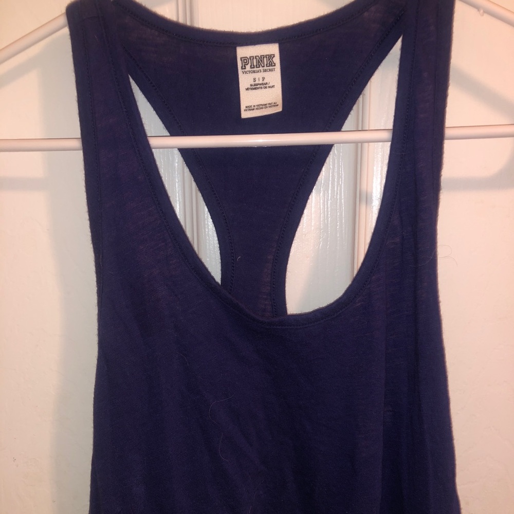 PINK Royal Blue Tank Top